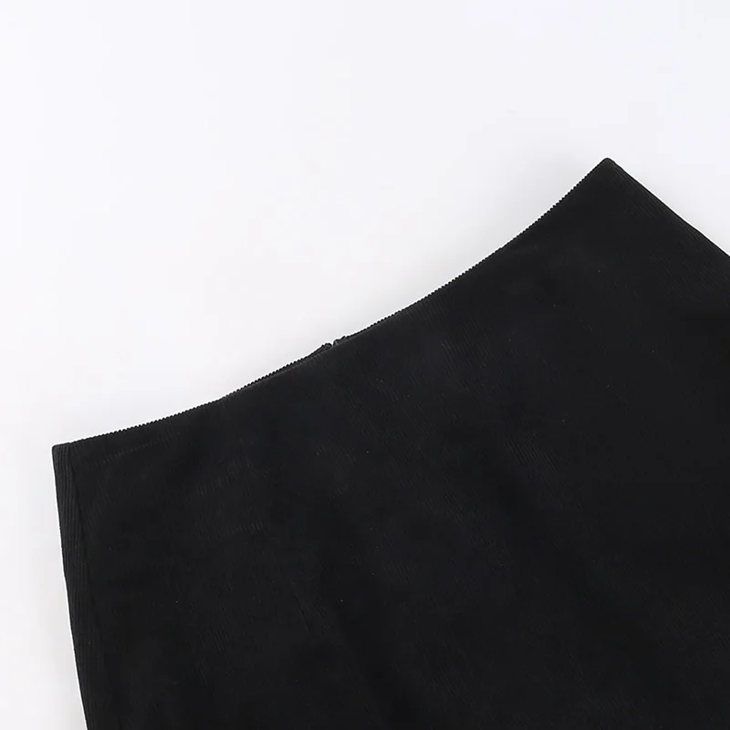 Autumn and winter fashion new corduroy warm small fragrant style short skirt XY23572DG