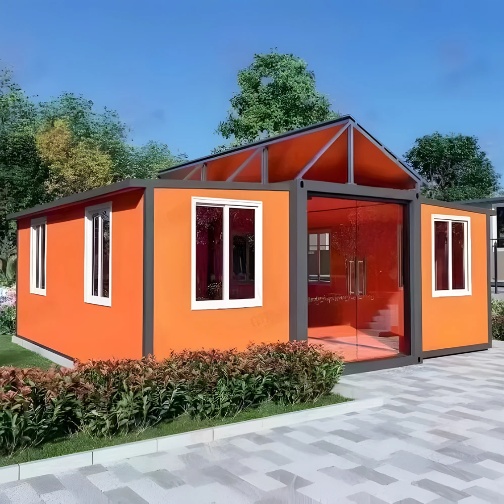 Luxury Expandable 20ft/40ft Container Houses Prefab Foldable 2/3 Bedroom Modern Living Solutions Portable Home Container Homes