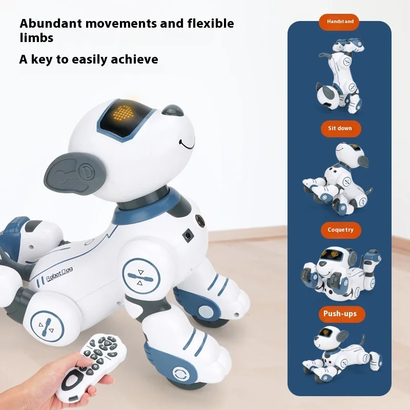 Rc Kinderen Intelligente Robot Hond Speelgoed Schattig Huisdier Kan Bewegen En Dansen Elektronische Hond Huisdier Metgezel Robot Kinderen Verjaardagscadeau