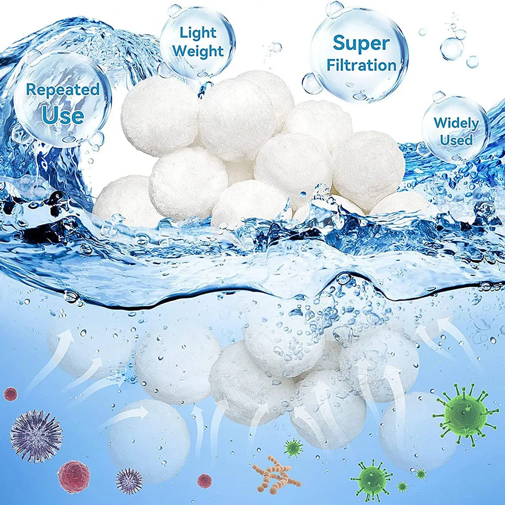 Swimming Pool Filter Ball Cleaning Ball Water Purification Fiber Swimming Pool Cleaning Equipment For Sewage Treatment