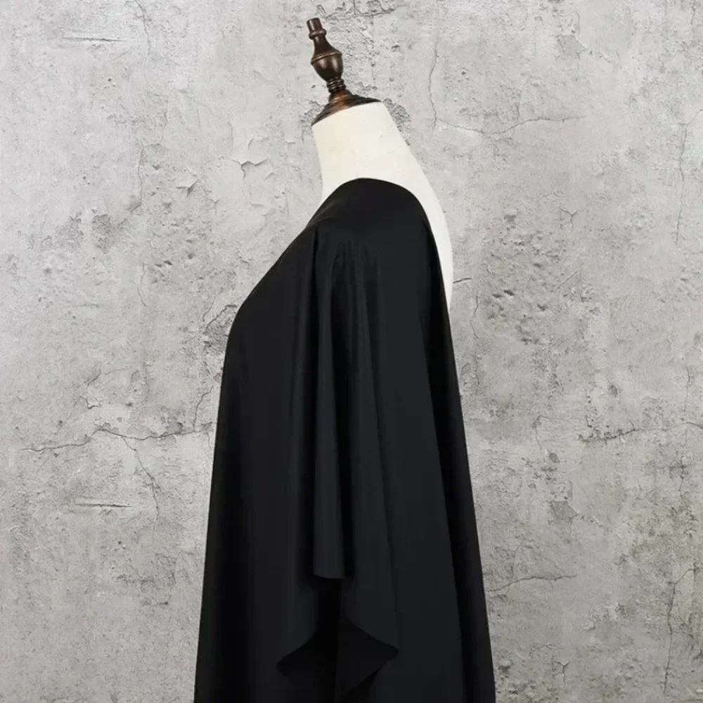 Home Fashion Textiles - Dark Matte Thin PU Leather Fabric