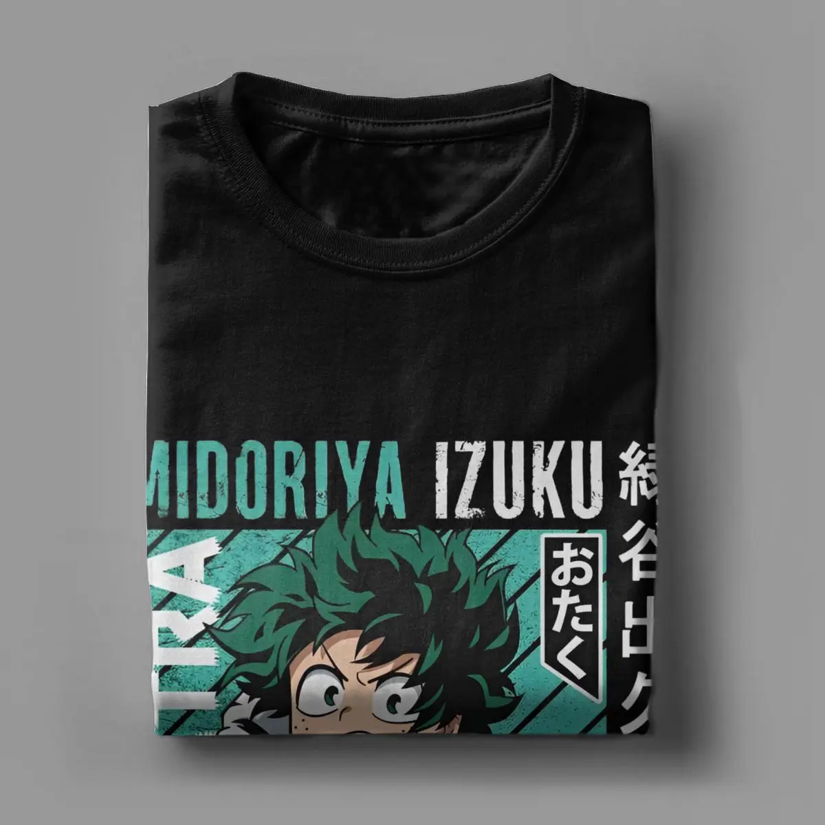 Men Women My Hero Academia Deku T Shirt Japanese Anime Pure Cotton Tops Hipster Short Sleeve Crewneck Tee Shirt 4XL 5XL T-Shirts