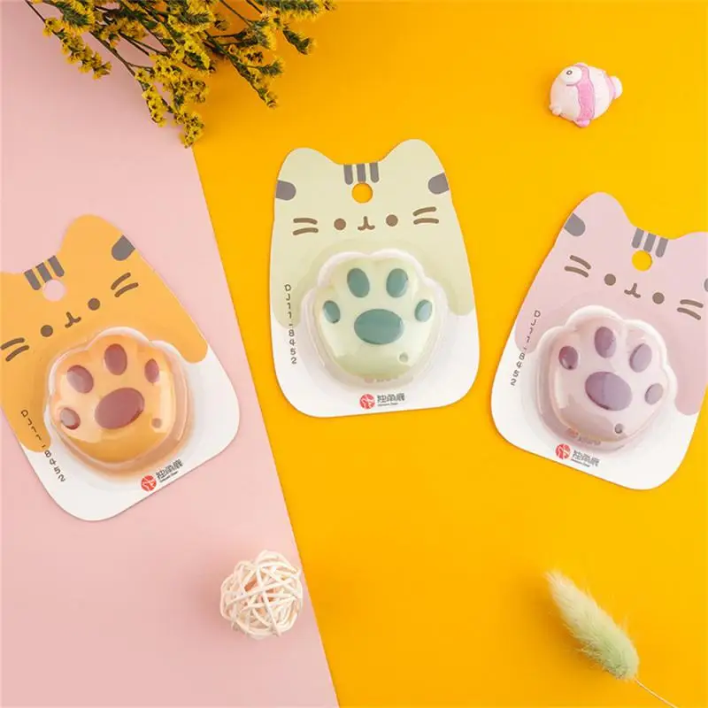 1~40PCS Kawaii Cat Paw Mini Utility Knife Cute Paper Cutter Pocket Knife Express Box Opener Envelope Knife Korean Stationery