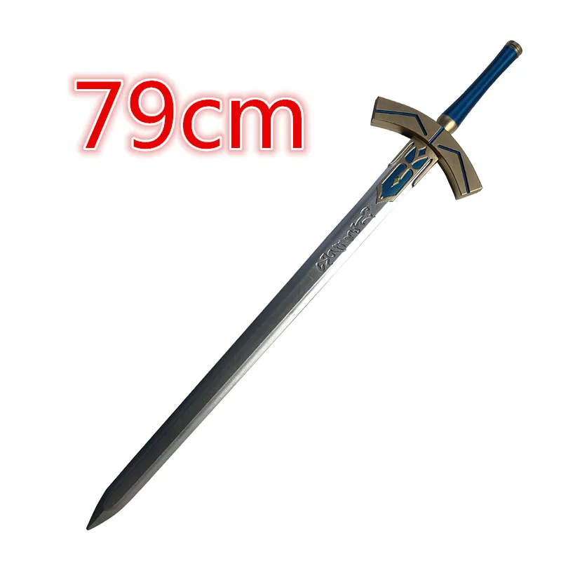 Espada de Sabre da Vitória Cosplay, The Stone Anime Segurança PU Prop, Stay Night Arma, Arthur Sword, Modelo Presente, 115cm