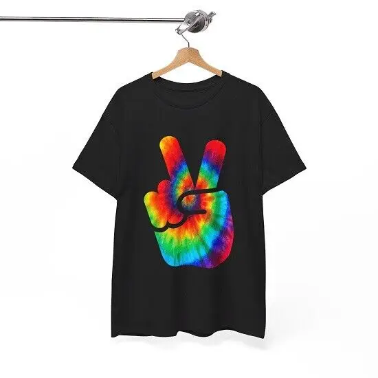 

Cool Peace Hand Tie Dye T-Shirt T-Shirt