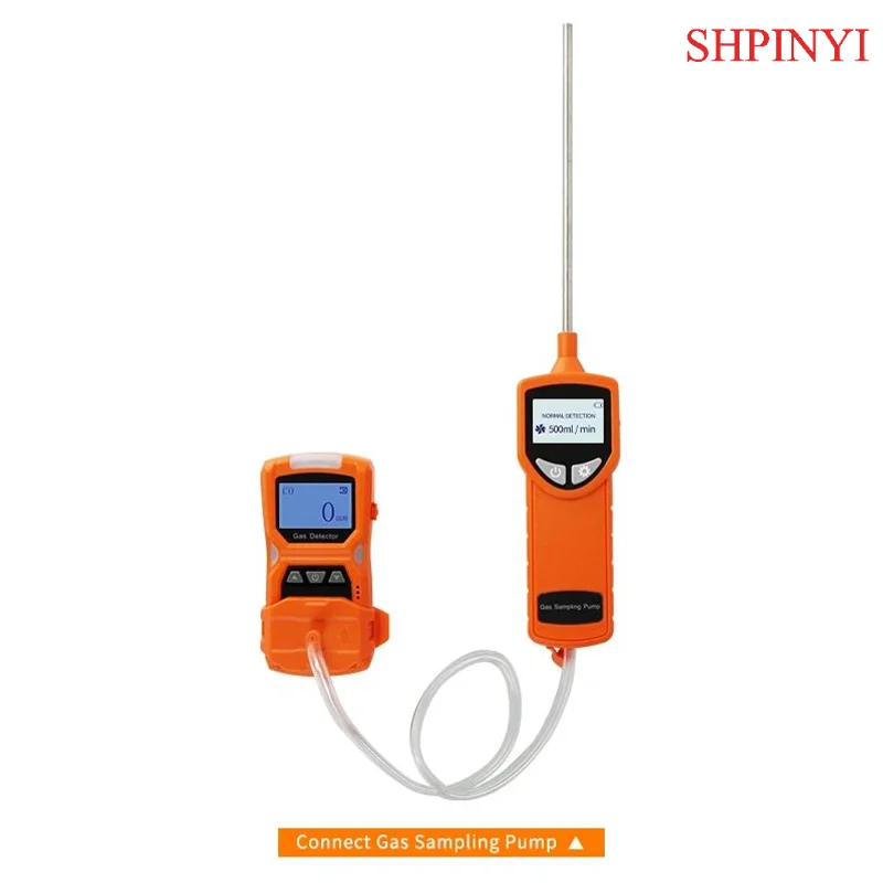 산업용 휴대용 샘플링 펌프 디지털 충전 스마트 외부 펌프 샘플러 장치 모든 가스 분석기 및 가스 감지기 지원