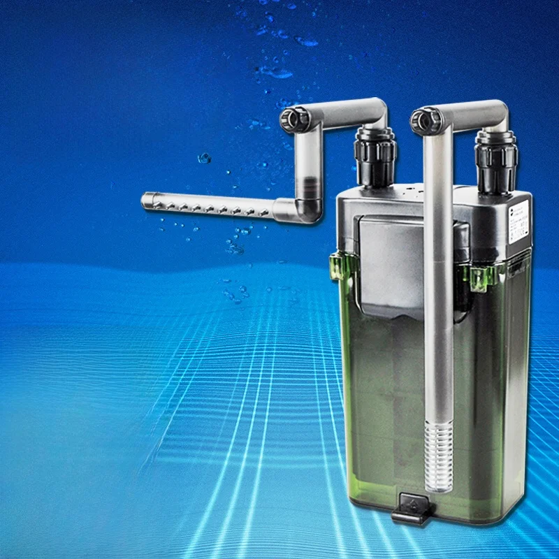 

Yabao UP120 External Aquarium Filter Pump Wall Mounted Silent Three-In-One Filter Bucket EX Pump for Fish Tank Water Purifica...