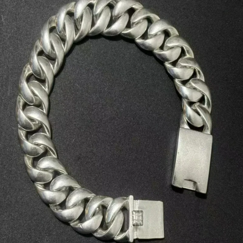 

Maichuang/старый тибетский серебряный смелый браслет, модный простой персонализированный мужской и женский парный ювелирный аксессуар, подарки