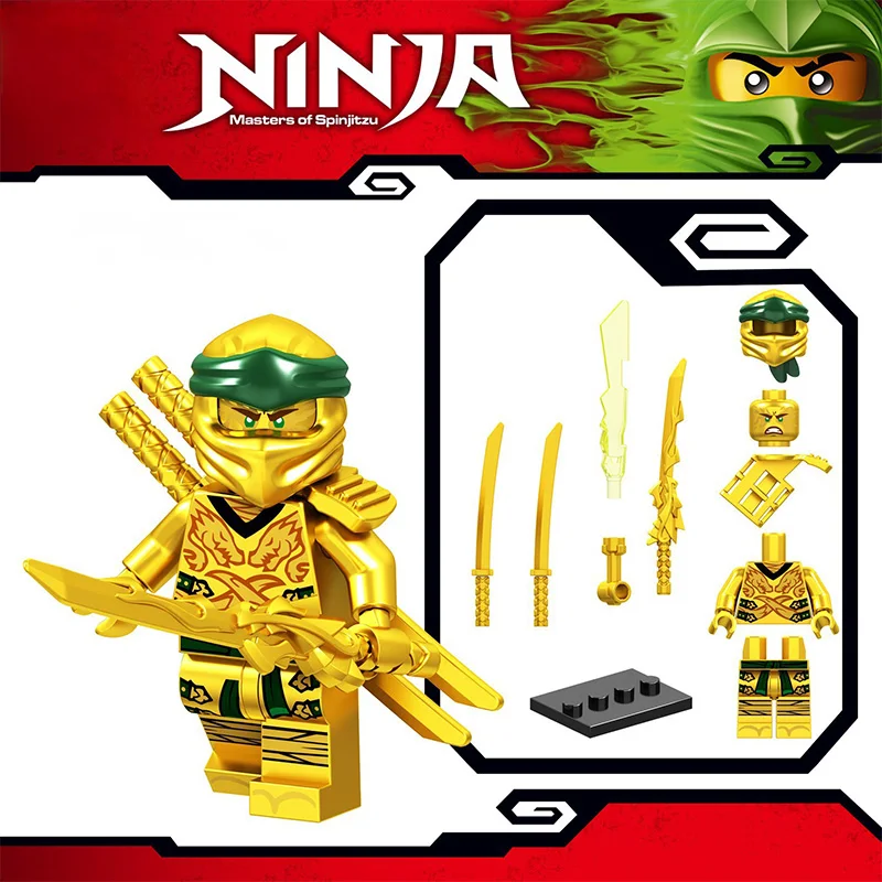 Phantom Building Block นินจาอาคารรูปไม้ปริศนาอาคารของเล่น