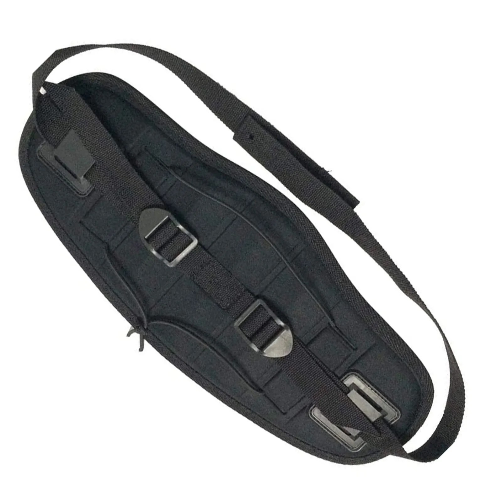 

Kayak Backrest Black Comfortable Padded Cushion Adjustable Foam Filled Ergonomic Design Durable Materials Easy Install Remove