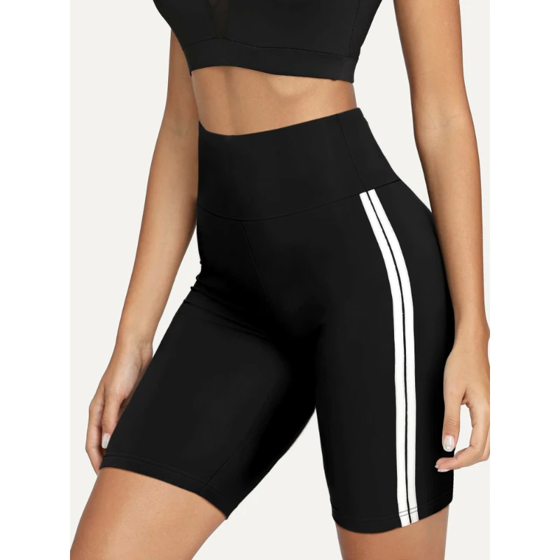 Ladies Shorts Casual Sports Style Solid Colour Shorts Daily Fitness Home Wearable Women's Sports Five Pants