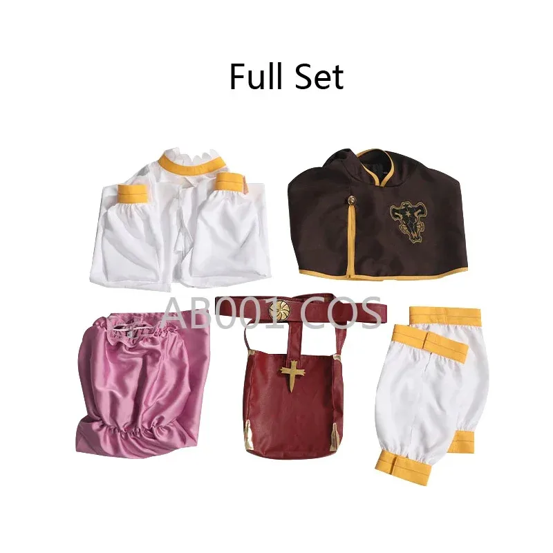 أزياء أنيمي بلاك كلوفر نويل سيلفا التأثيرية إكسسوارات موحدة ملابس كرنفال الهالوين تخفيض عالي