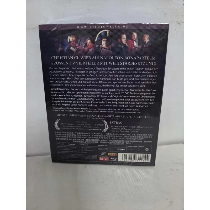 Blu-ray Disc Movie Napoleonic Wars Historical War Film High Definition Video