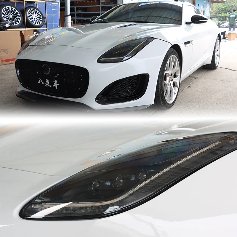 For Jaguar F-TYPE Upgrade With Three-Eye Super Bright LED Headlights Modified For Enhanced Visibility2025 - Image 3