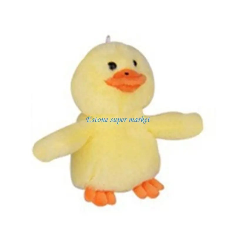 090b juguete peluche peluche peluche para saltar creativamente pollo/pato/gansos decoración juguetes eléctricos