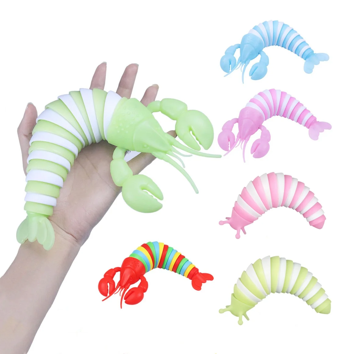 

3D слизь, игрушка-непоседа, красочная слизь, улитка, креативная поворотная антистрессовая игрушка, облегчение всех возрастов, анти-тревожные сенсорные игрушки для детей