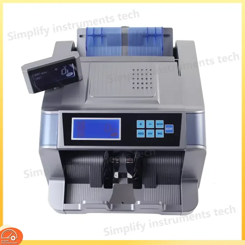 XD-728D Banknote Counter with 3 Magnetic Sensors Currency Detector for PKR TRY USD EUR GBP Cash Counting 110V 220V