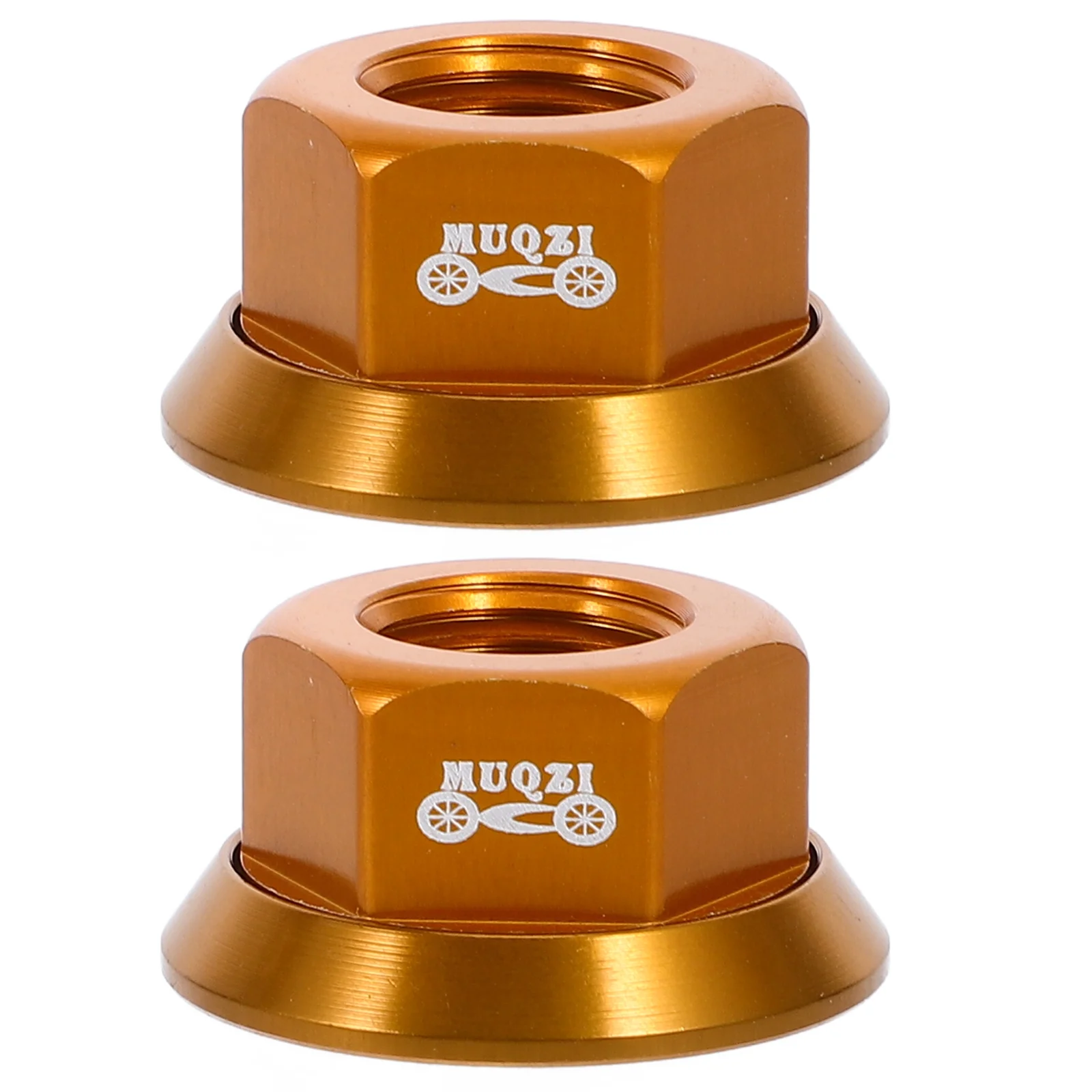 

2 Sets High Strength Nut Hub Screw Unique Appearance Axle Even Fastening Surface