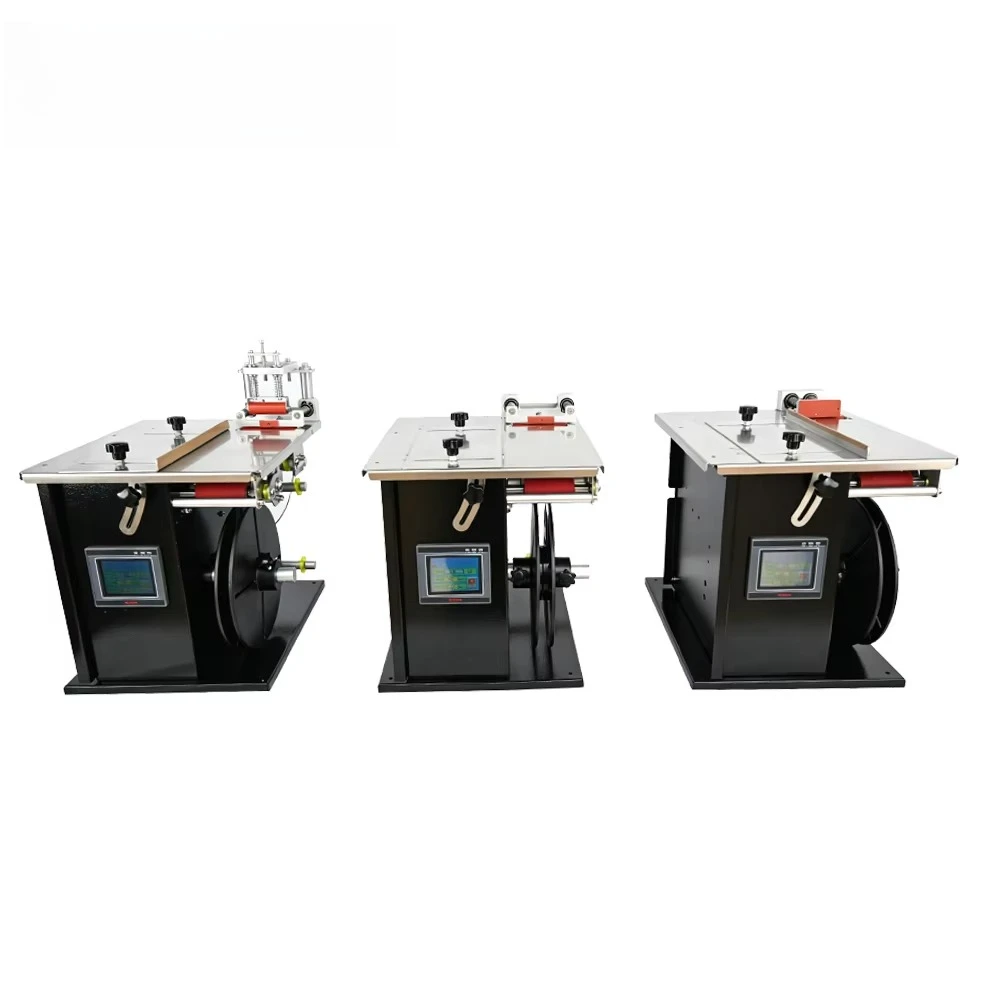 Picture 6: 90 L-Type Corner Semi-Automatic Labeling Machine for Small Boxes Cartons-Self-Adhesive Tamper-Proof Desktop PLC Paper Labeling