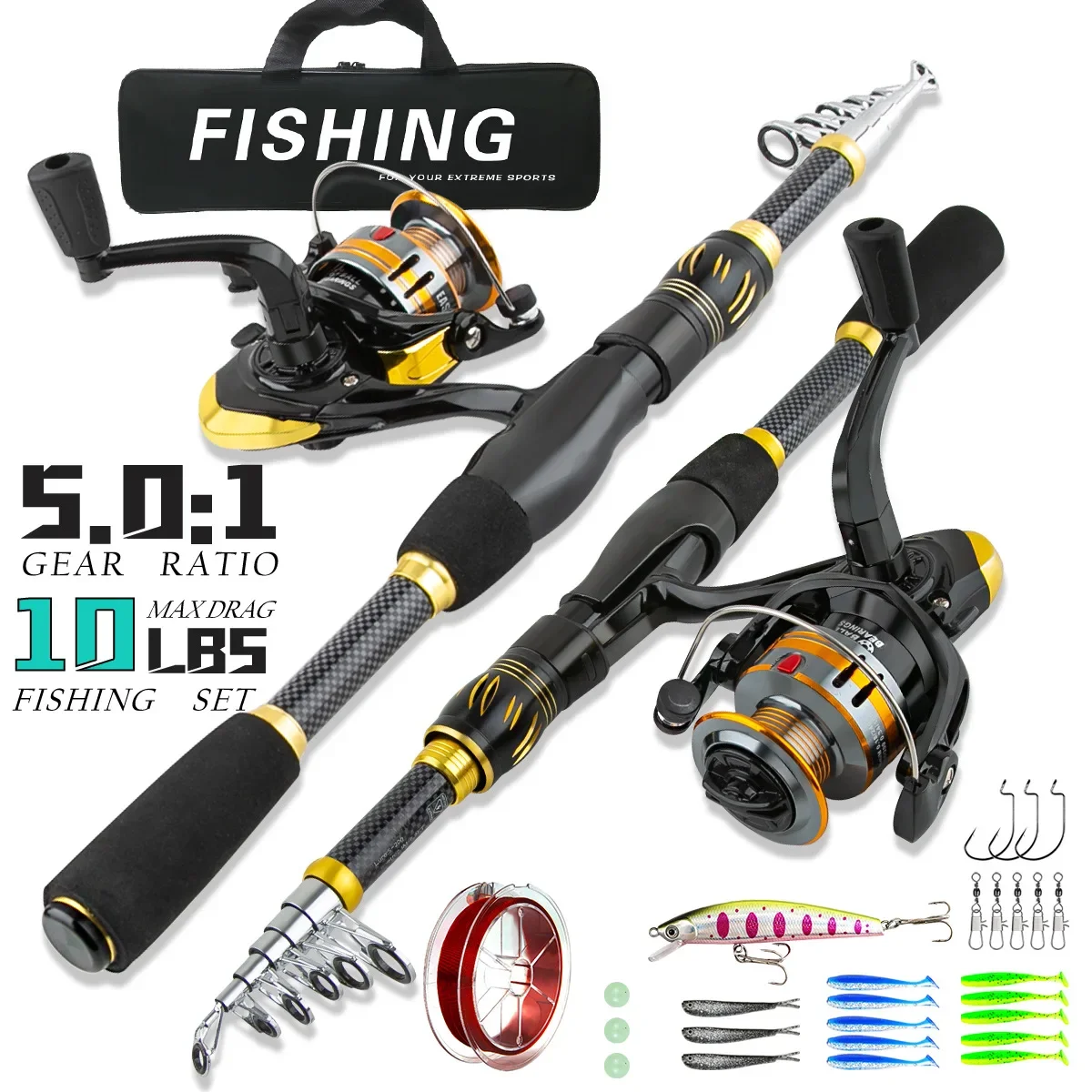 

Novice Luya Rod Fishing Tackle Set Far Throw Fishing Sea Luya Rod