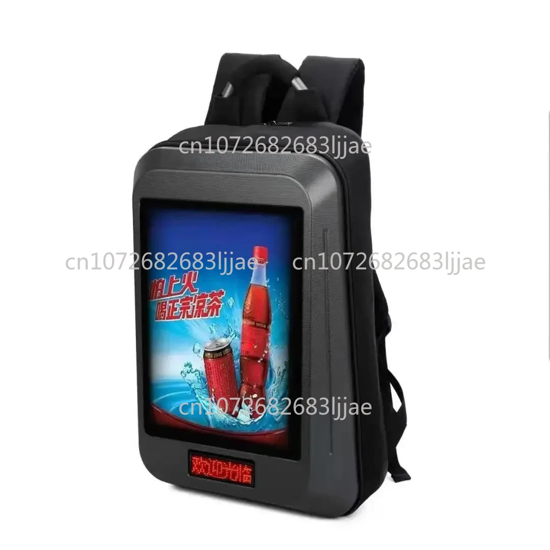 LCD advertising machine  backpack TV backpack advertising backpack  wall hanging