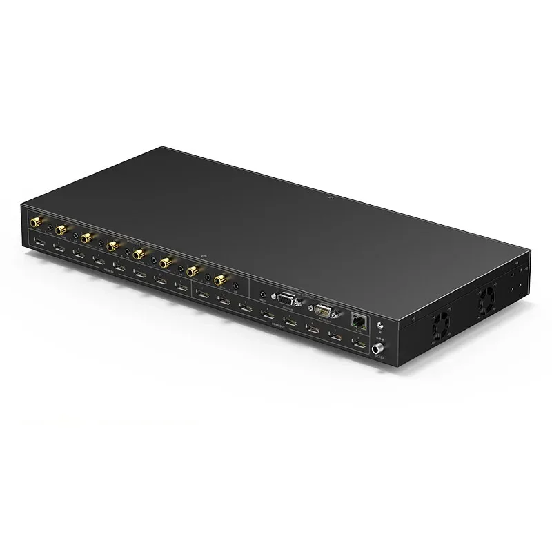 HDMI matrix 2.0 eight-in eight-out switcher splitter 8-in 8-out high-resolution video screen splitter