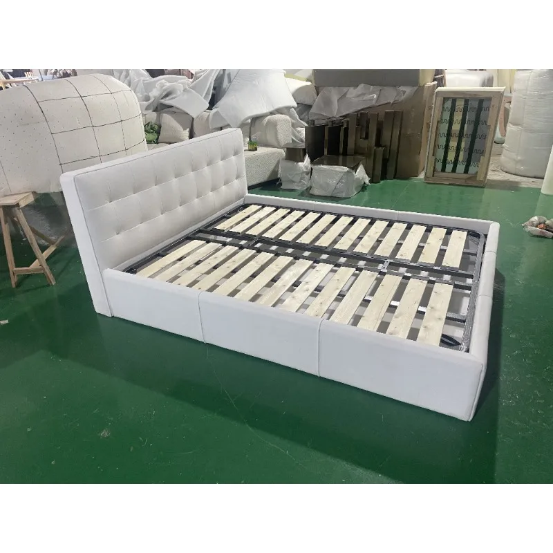 European custom bedroom furniture simple double sleep double bedroom bed