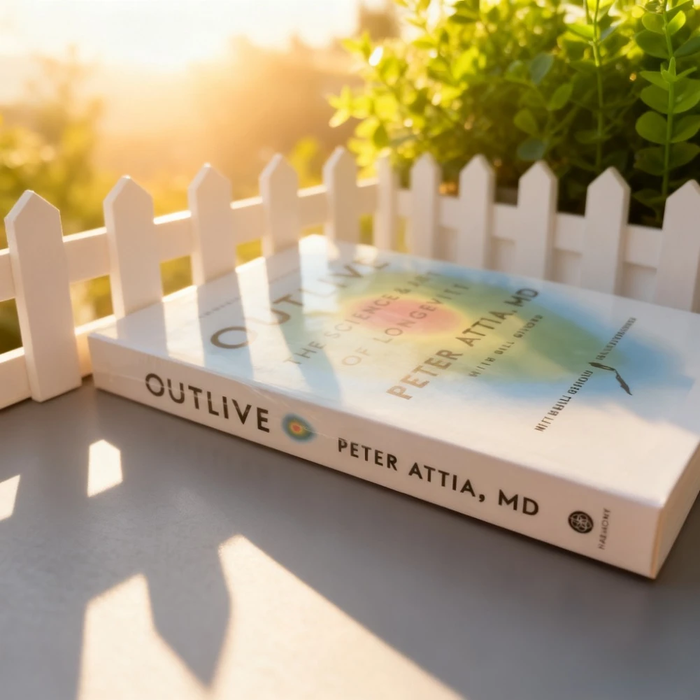 best-seller Outlive By Peter Attia The Science and Art of Longevity Paperback Book in English - Image 3