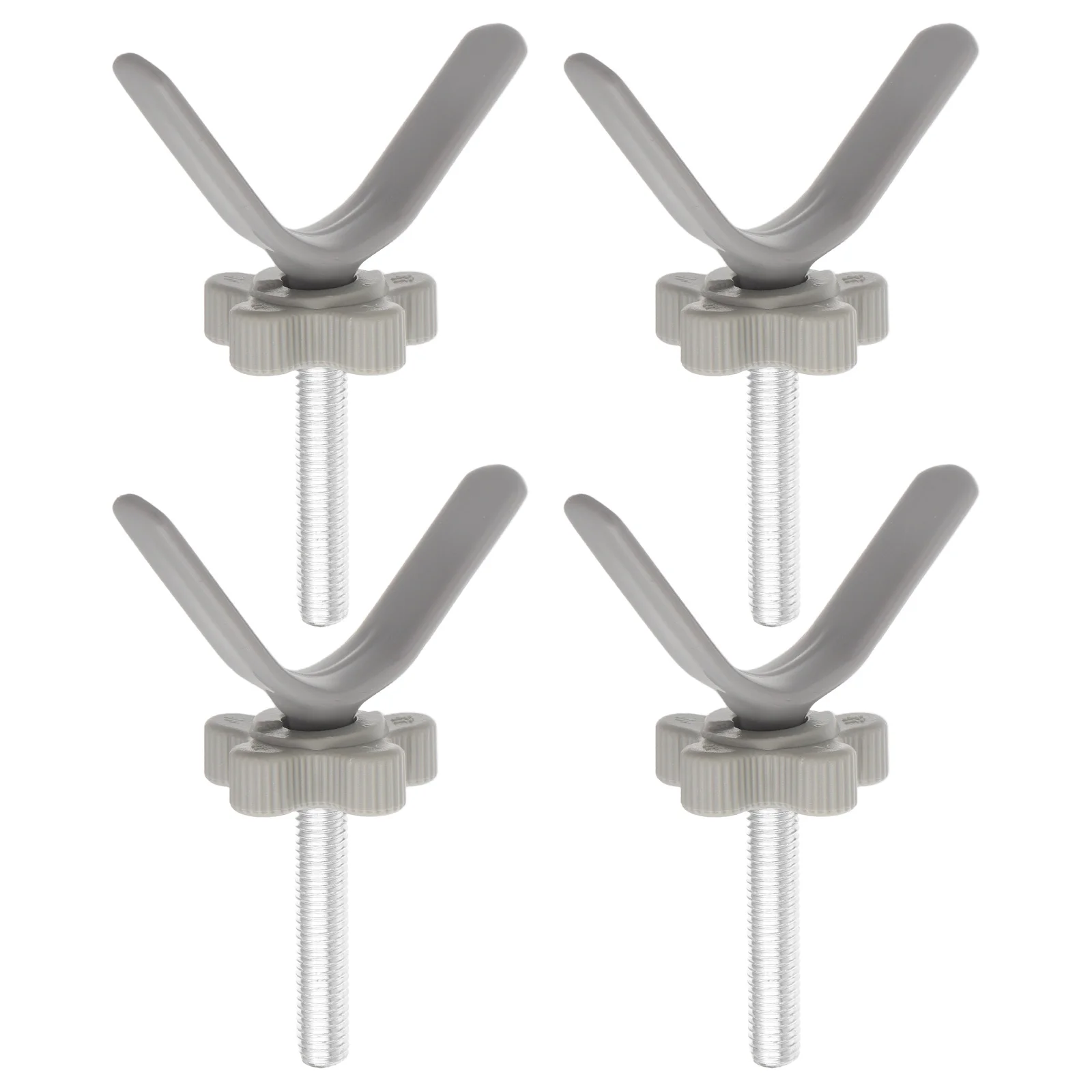4 pezzi accessori per cancelli di sicurezza per bambini durevoli bulloni dado di tipo Y per kit hardware per cancelli in legno regolabili per recinzione porta scale