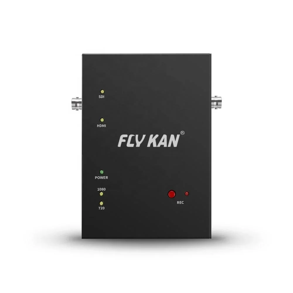 Fly Kan-captura SDI independiente, caja de captura vídeo 3G-SDI/HD a HDD/SSD/SD/unidad USB con paso HD/SDI