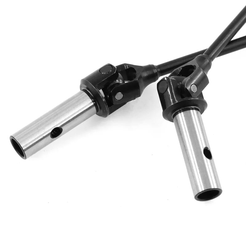-A25M 2Pcs Metal Front Rear Universal Joint Drive Shaft CVD E2218 For MBX8/MBX7R/7 RC Car Upgrade Parts Accessories