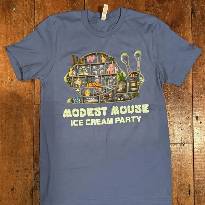 

Modest Mouse Ice Cream Party Футболка среднего и официального VIP Äúswag Äù Paper Bag