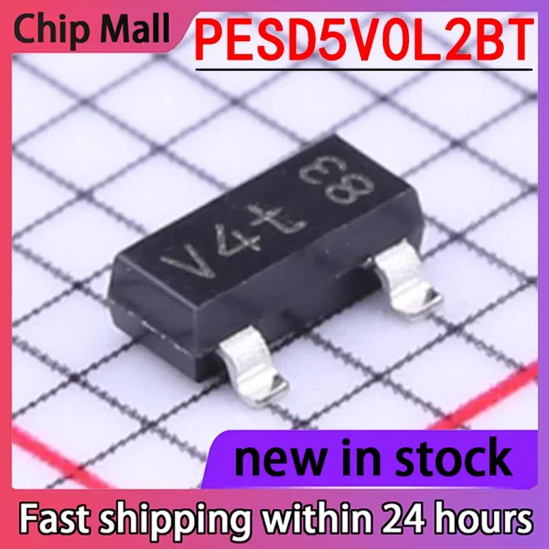 10PCS New PESD5V0L2BT Package SOT-23-3 Electrostatic Discharge (ESD) Protection Device in Stock