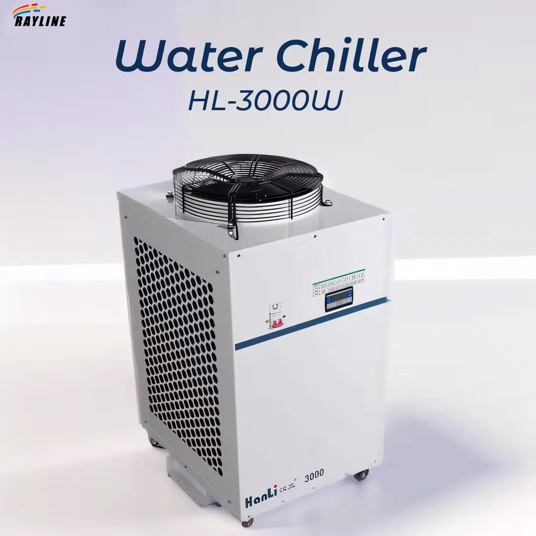 

HANLI HL-3000W Industrial Water Chiller for Laser Cutting Machine Water Cooling System