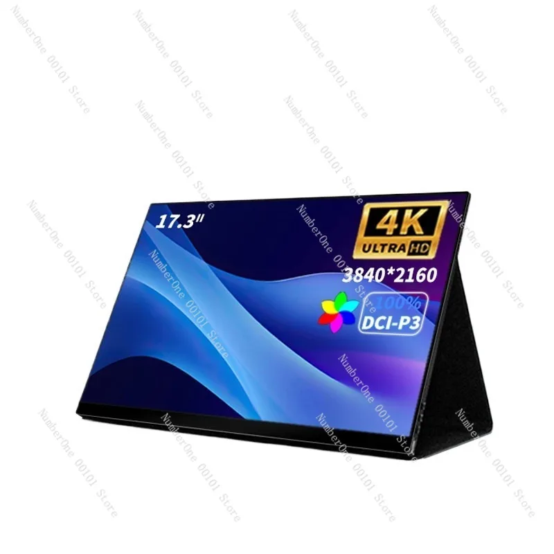 4K Portable Touchscreen Monitor 120Hz IPS Display for PS5 Laptop Extended Screen External Second Monitor Split Screen Gaming