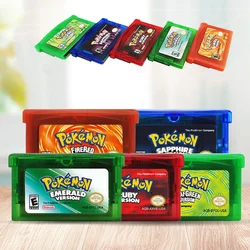 32 Bit Video Game Cartridge Console Card for GBA Pokemon Series Glazed Snakewood Flora EnglishLanguageThe First Edition