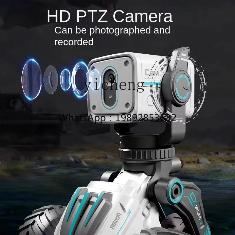 Mobil Remote Control ZZ dengan Kamera di Sabuk Pengaman, Teknologi Elektronik Canggih, Penggerak Empat Roda, Kendaraan Off-Road untuk Balap, Drift, dan Panjat Tebing