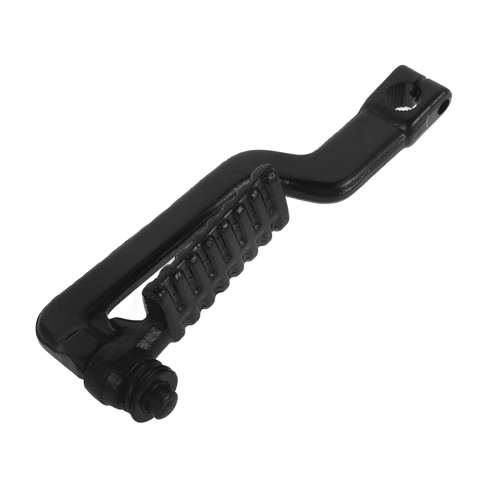 

Motorcycle Kick Starter Lever Black Peg H Grips Easy Start Durable Precision Design Wide Compatibility Motorcycle Foot Peg