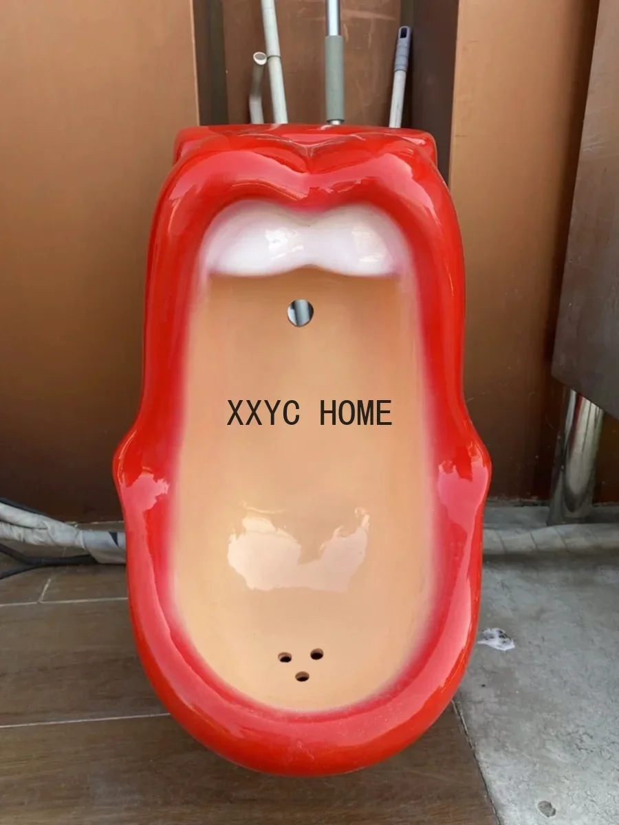 

Alternative Personalized Red Mouth Red Lips Red Lips Mouth Shape Urinal Urine Cup Urinal Diaper Cover