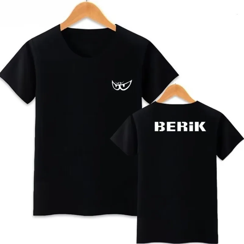 BERIK Big Eye Cycling Suit Motorcycle Clothes Motorcycle Suit Racing Men's and Women's Eye Track Short Sleeve T-Shirt Summer