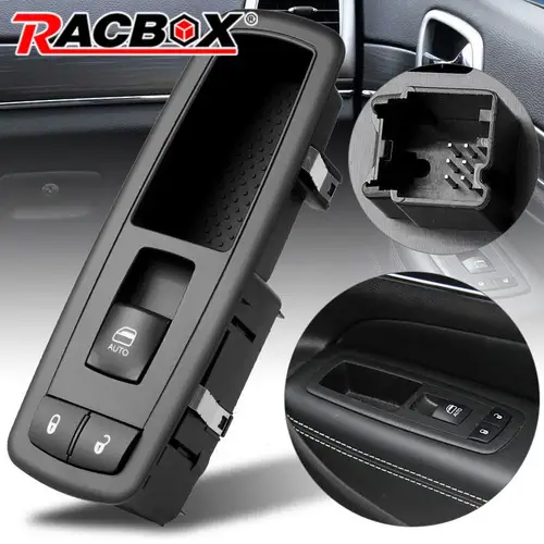 Botón de interruptor de ventanilla principal de energía de pasajero para Jeep Grand Cherokee 2014 2015 Dodge Durango 2011-2015 función automática arriba abajo