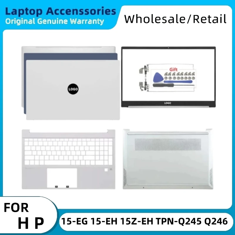 

Новинка для HP Pavilion 15-EG 15-EH 15Z-EH TPN-Q245 Q246, задняя крышка экрана ноутбука, верхняя передняя панель, рамка, петли, упор для рук, нижняя часть корпуса