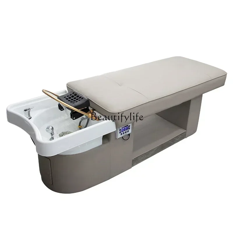 

FG52*Shampoo Chair for Hair Salon Lying Completely Beauty Salon Hair Care Shop Treatment Bed