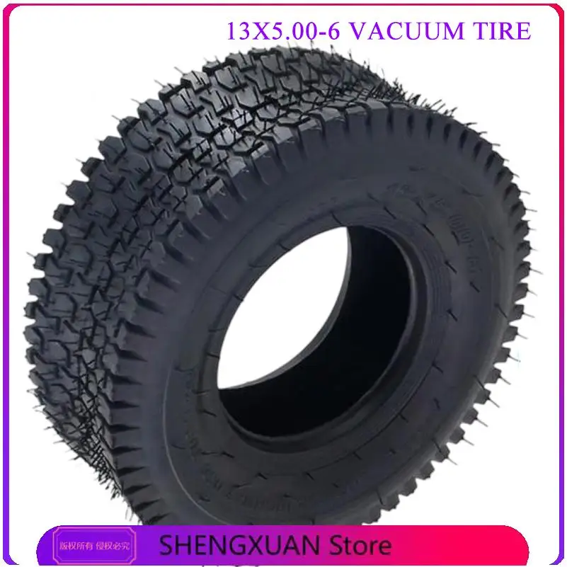 6-inch 13x5.00-6 vacuum tire, suitable for 6-inch beach bike ATV go kart tires