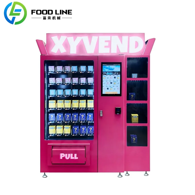 

Automatic Mystery Box Vending Machine Self Service Surprise Capsule Dispenser With Transparent Window And Secure Lock