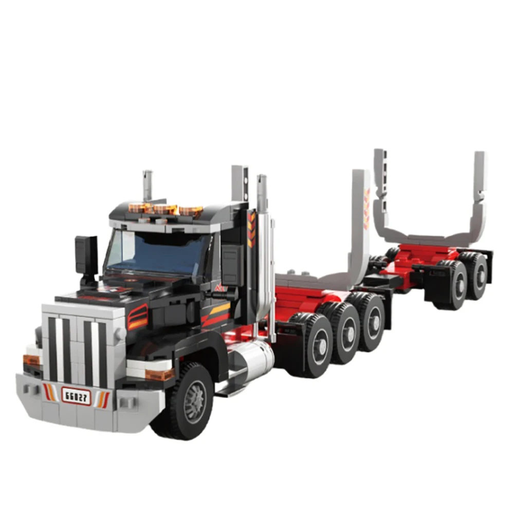 

City Vehicle SUV Block Set - Fire Truck, Police Car & Container Trailer 3D Model Set, DIY Urban Rescue Scene, STEM Learning Gift