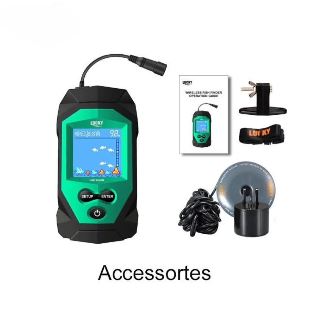 

FL068-T 2inch Color Portable Fish Finder with LCD Screen for Fishing Enthusiasts