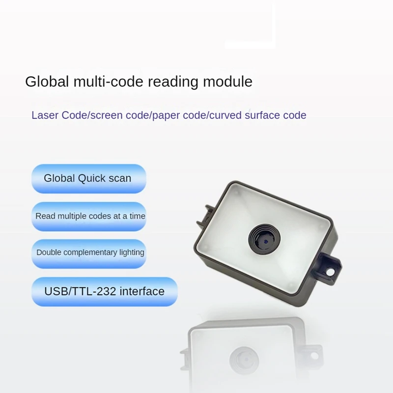 Gm78 1d 2d TTL-232/Usb-Interface Continu 1d En Qr Code Scan Multi-Code Herkenningsmodule