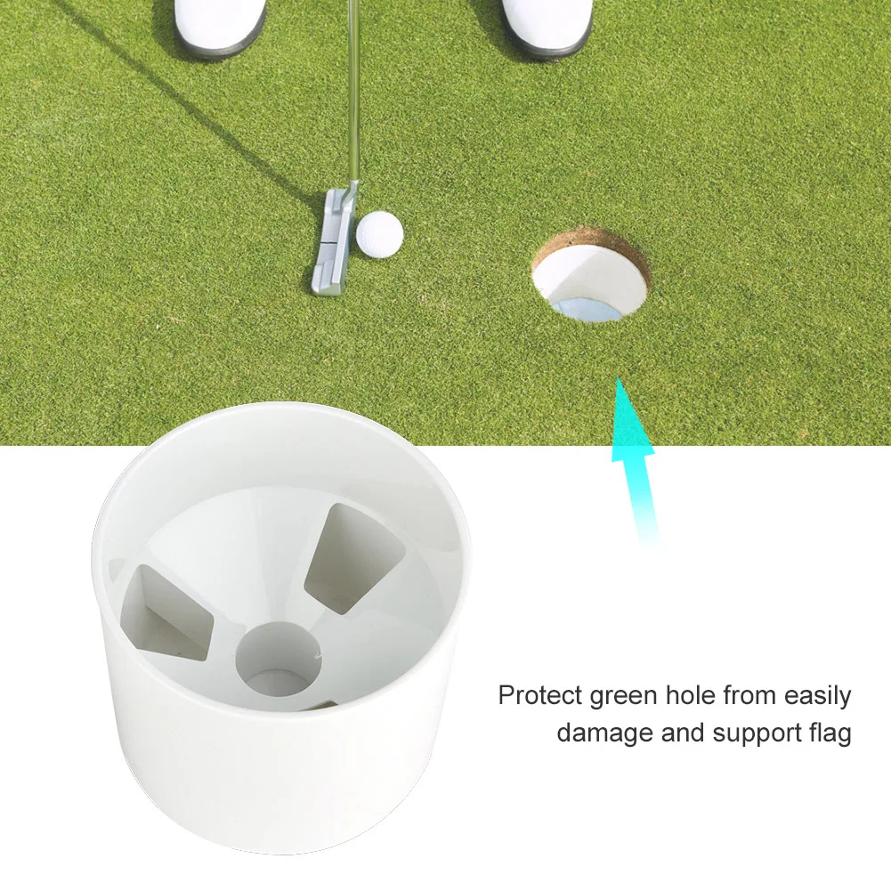 Cup-shaped training aid Practice aid ball hole Putting practice range Garden backyard practice Putting training aid