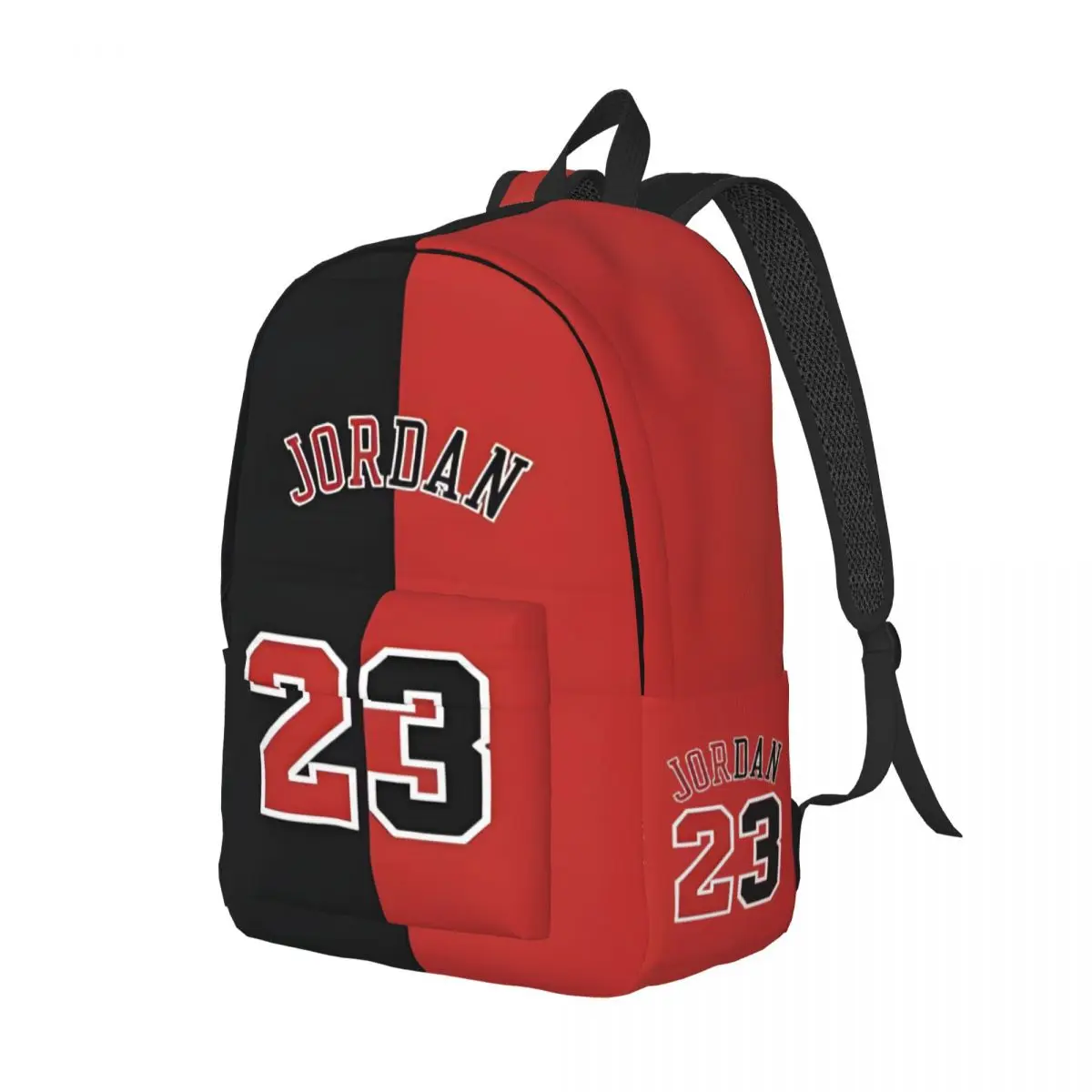 New Fashionable Classic 23 Number Michael Jordan & Lebron James For Girls Boys Student Backpack Lightweight waterproof Backpack